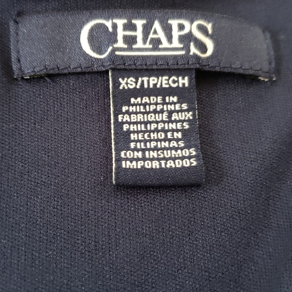 CHAPS LONG SLEEVED DRESS - Picture 2 of 14